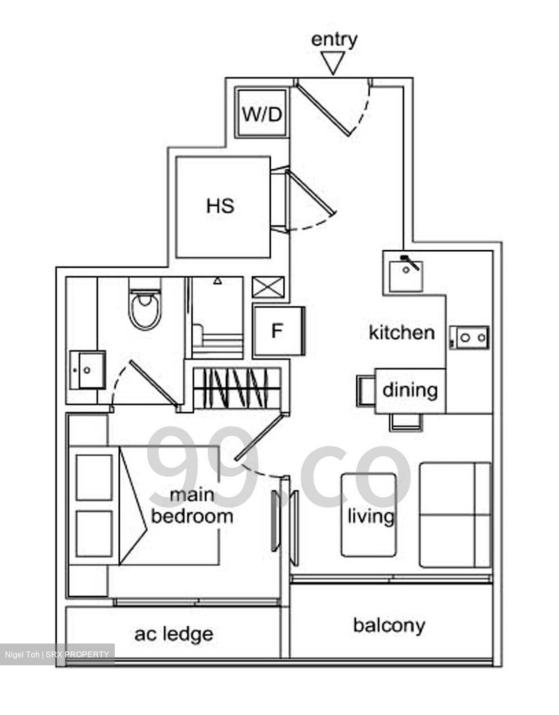 Opal Suites (D12), Apartment #636924431